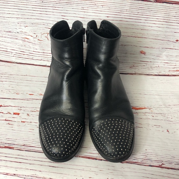 Stelle Monelle Made in Italy Studded Ankle Boots Size EU 39/ US 8.5 - Picture 3 of 15